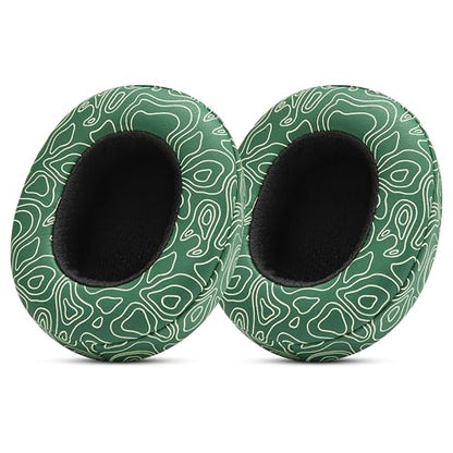 WC PadZ Crusher Evo - Earpads for Skullcandy Crusher Evo & Hesh ANC | Made by Wicked Cushions | Also fits Crusher Wireless & More, Enhanced Comfort & Sound Isolation | Emerald Tide - color: Emerald Tide