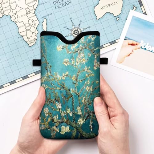 Cell Phone Sleeves Bag Case Crossbody Neoprene Holder Lanyard Phone Pouch for Women Men 7.5 X 4.5 Inche - Twig - color: Twig
