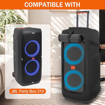 Speaker Carry Cover Travel Bag Compatible with JBL Party Box 310 | Portable Speaker Dust Case Fits for JBL Party Box 310 for Outdoor Travel - size: For JBL Partybox 310
