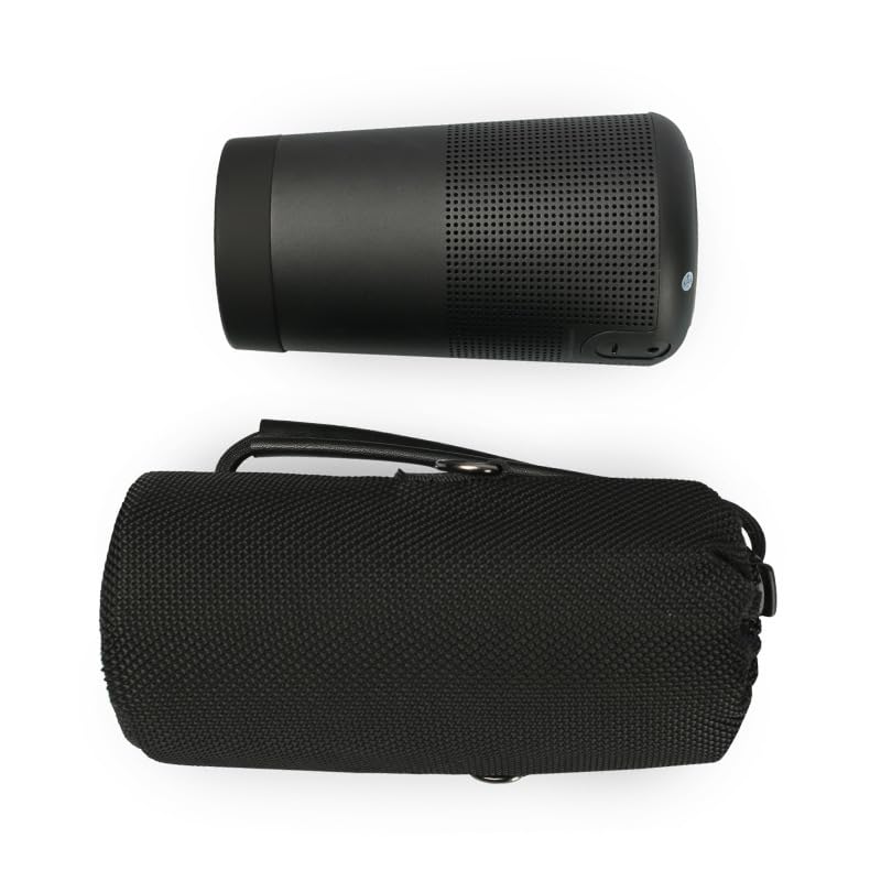 Carrying Case Bag Portable Travel Storage Bag Protective Mesh Bag For Bose SoundLink Revolve/SoundLink Revolve (Series II) Speaker(Bag Only)