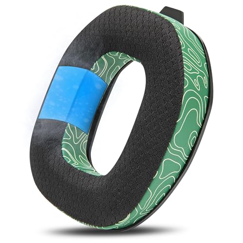 WC Mod Kit A50 - Earpads & Headband for Astro A50 Gen 4/5 / A50x | Made by Wicked Cushions | Cooling Gel Earpads and Matching Headband that offer Enhanced Comfort & Durability | Emerald Tide - color: Emerald Tide