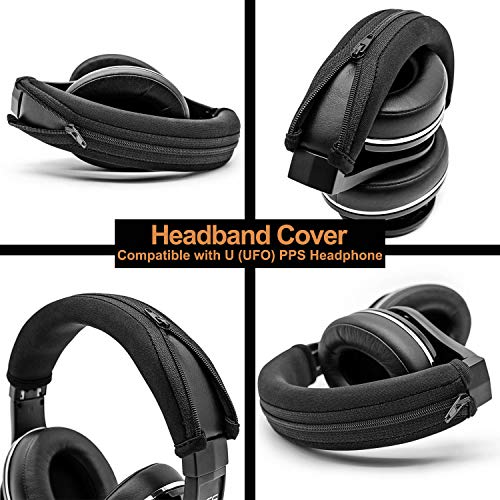 Headphone Headband Cover Compatible with Pro Model Headphone (Black) - color: Black