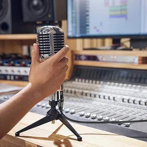 (2PACK/10FT) XLR to 1/4 TRS Stereo Adapter,XLR Male to 1/4 Inch (6.35mm) Balanced Microphone Stereo Audio Converter AdapterCable，3 Pin XLR to Quarter inch TRS Plug Mic Cord for Dynamic Microphone - size: 10Feet
