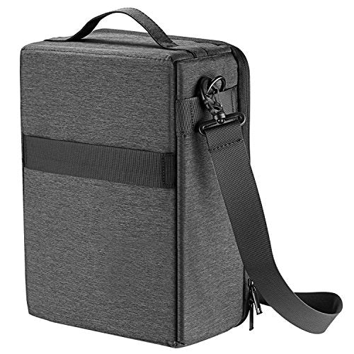 Neewer NW140S Waterproof Camera and Lens Storage Carrying Case 8.7x5.9x12.6 inches Soft Padded Bag for Canon Nikon Sony DSLR, 4 Lens or Flash, Trigger, Battery Accessories(Grey) | 8.7"x5.9"x12.6", Soft Padded Bag, Compatible with Canon Nikon Sony DSLR, 4