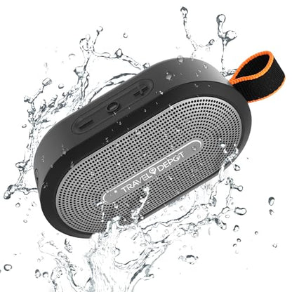 Travel Depot Magnetic Bluetooth Speaker for Golf Cart, Portable Waterproof | Wireless Speaker, Loud Stereo Sound, 18H Battery, IP66 Outdoor Speaker with TWS, Bluetooth 5.3 for Travel, Beach, Hiking - size: 1 Pack