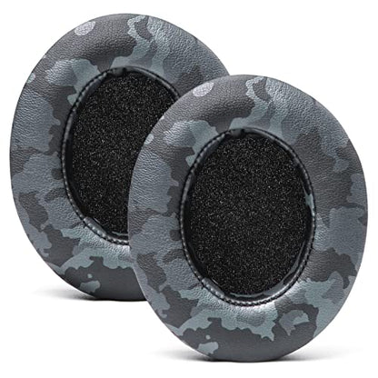 WC PadZ Studio 2 & 3 - Ear Pads for Beats Studio 2, 3 Wired & Wireless | Made by Wicked Cushions | Does NOT Fit Beats Solo (B0501, B0500). PU Leather, Enhanced Foam & Stronger Adhesive | Black Camo - color: Black Camo