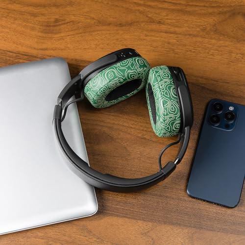 WC PadZ Crusher Evo - Earpads for Skullcandy Crusher Evo & Hesh ANC | Made by Wicked Cushions | Also fits Crusher Wireless & More, Enhanced Comfort & Sound Isolation | Emerald Tide - color: Emerald Tide