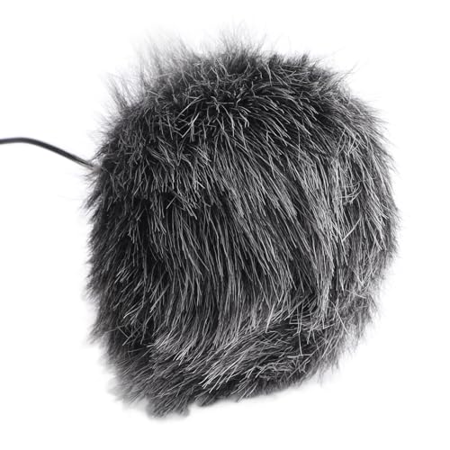Lightweight and Sturdy Design Directional Microphone for Camera, Micro Plug and Play for Video Production, ABS/Compact