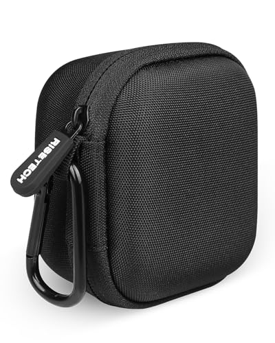 Earbud Case Compatible with Beats Powerbeats Pro 2 Wireless Bluetooth Earbuds, Portable Travel Hard Shell Earphone Case - with Clip (Black) - color: Black