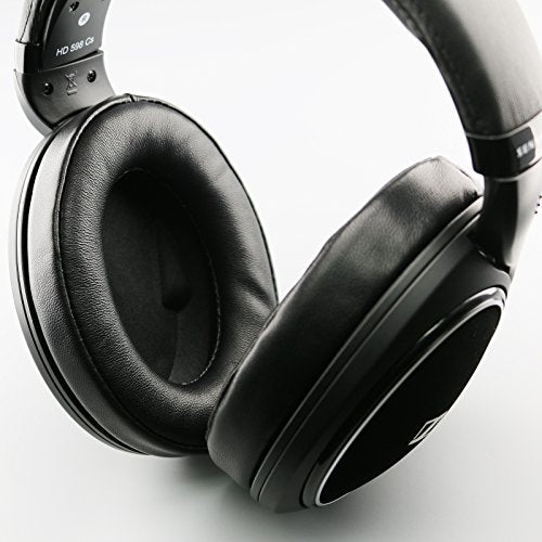 NewFantasia Sheepskin Ear Pads Compatible with Sennheiser HD598, HD598Cs, HD560s, HD598SE, HD620S, HD599, HD569, HD579, HD505 Headphones Genuine Leather Memory Foam Replacement Earpads Cushions