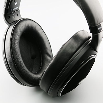 NewFantasia Sheepskin Ear Pads Compatible with Sennheiser HD598, HD598Cs, HD560s, HD598SE, HD620S, HD599, HD569, HD579, HD505 Headphones Genuine Leather Memory Foam Replacement Earpads Cushions