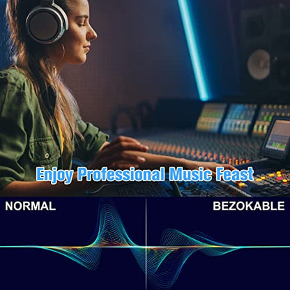 Kigeli XLR Y Splitter Cable 1 Female to 2 Male Patch Cable Balanced Microphone Cord Audio Adaptor for Speaker Stereo Mic to L and R Audio Track, 1 Foot(10 Pcs)