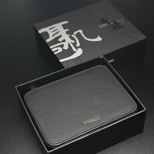 Linsoul TANGZU Leather Earphone Case, Portable Earbuds Carrying Case | Water-Resistant , Dustproof Storage Bag for IEMs, Audio Accessories, Eartips and Cables