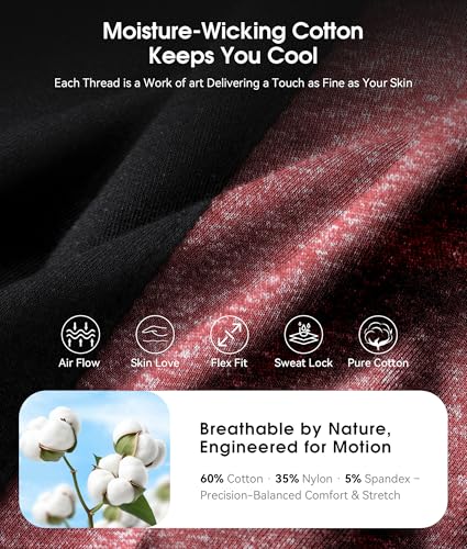 MUSICOZY Bluetooth 5.4 Sleep Headphones Headband Sports Wireless Audio | Earbuds 2 in 1 Design with Breathable Stretch Fabric, HD Stereo Sound Speakers for Workout Yoga Running, Nighttime Sleep Use - color: Red & Black
