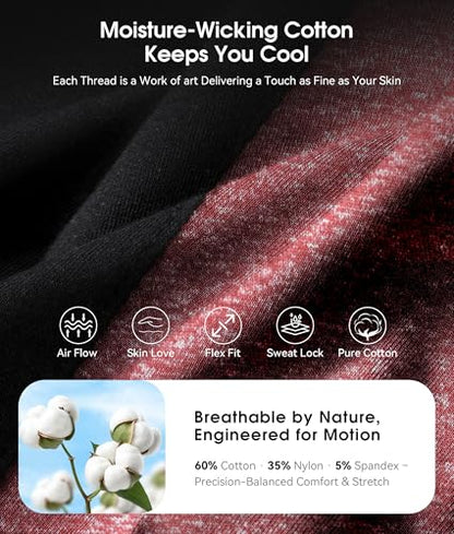 MUSICOZY Bluetooth 5.4 Sleep Headphones Headband Sports Wireless Audio | Earbuds 2 in 1 Design with Breathable Stretch Fabric, HD Stereo Sound Speakers for Workout Yoga Running, Nighttime Sleep Use - color: Red & Black