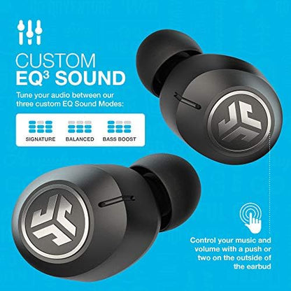 JLab, JBuds Air ANC, True Wireless Earbuds, Active Noise Cancelling Bluetooth Earbuds, Black