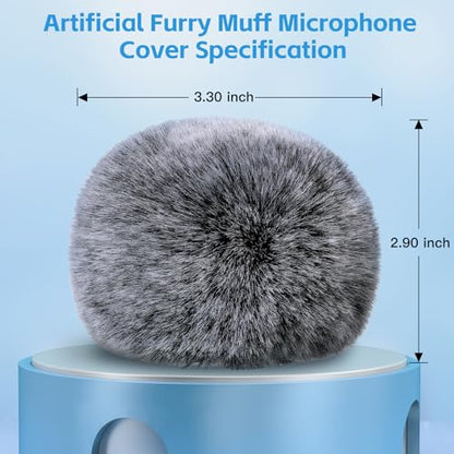 ZealSound Gaming USB Microphone k66t and d65k Furry Cover