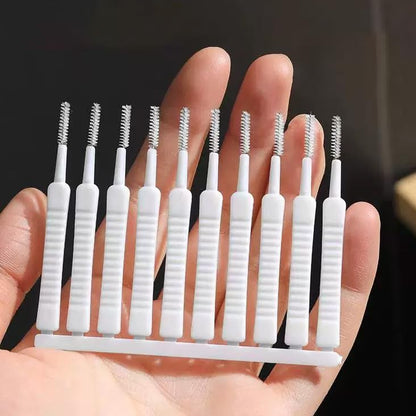 Charge Port Cleaning Tool Kit for iPhone 16 Pro Max, Anti-Clogging Mini Brushes Cleaner Compatible with AirPods 4, Tablet Camera ETC -10 Pack
