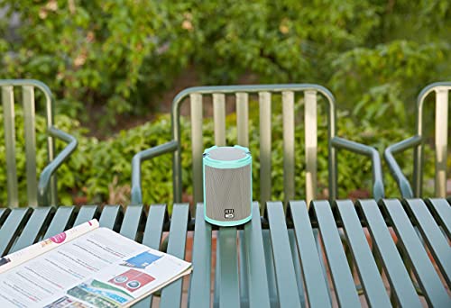 Altec Lansing - HydraMotion Wireless Bluetooth Speaker with 360 Degree Sound, Portable IP67 Waterproof for Outdoors, Shockproof, Snowproof, Everything Proof, 12 Hour Playtime (Mint Green) - color: Mint Green