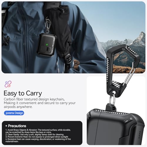 for AirPods Pro 3 Case Safety Lock (Black) - color: Black