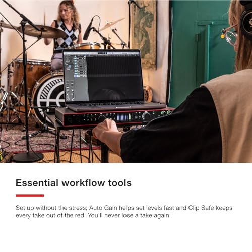 Focusrite Scarlett 18i20 4th Gen USB-C Audio Interface - style: Scarlett 18i20