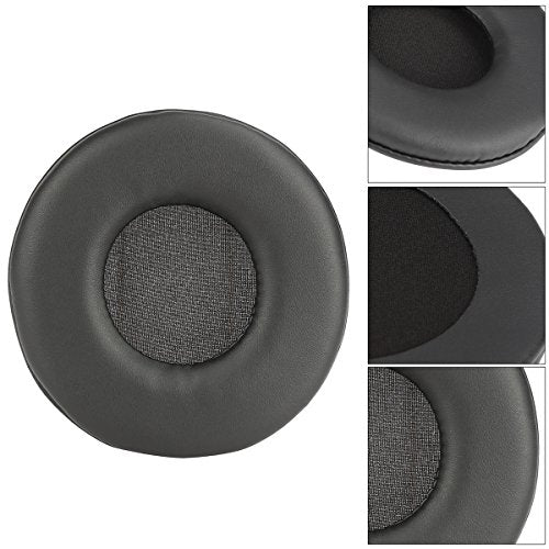 Round Ear Pad Earpad for Professional Overhead Foldable Headphones (90mm)