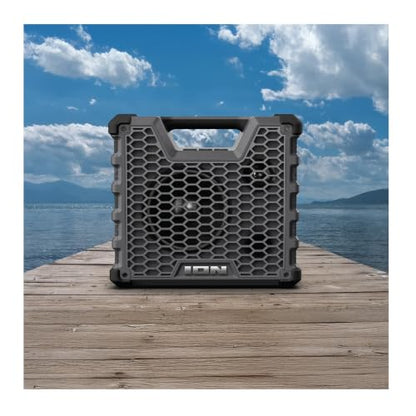 ION Trailblazer Summit All-Weather Durable iPX5 Water-Resistant Wireless Bluetooth Speaker and FM Radio