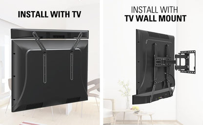 Mounting Dream Soundbar Mount Fits Most Sound Bars Up to 15 lbs, Mounting Soundbar Above or Under TV, Sound Bar Mounting Brackets for TV, Sound Bar Mount with Detachable Extension Plates MD5422 - size: For soundbars up to 15lbs