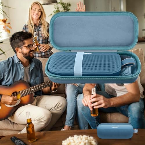 Aenllosi Hard Case for Bose SoundLink Flex 2nd Gen/Bose Speaker, Blue - color: Blue, style: Hard Case for Bose SoundLink Flex 2nd Gen/Flex