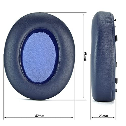 Defean Blue Earpads for Sony WH-XB910 XB910N(NO fit WH-H910N) | Replacement Ear Cushions for Sony WH-XB910 XB910N Headphones,High-Density Noise Cancelling Foam - color: Blue
