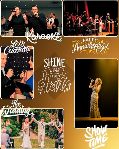 Champagne Gold Crystal Wireless Mic Cover for Universal Handheld | Sparkly Fits Wireless SM58, Beta58, Senheiser G2/G3/G4 Series and More, Elegant Rhinestone Shine For Weddings And Ceremonies - color: Bronze