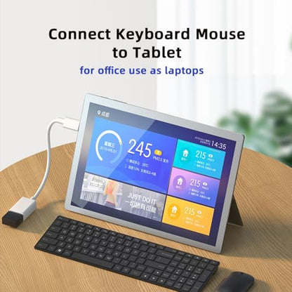 CY Type C USB-C to Standard Type-A USB3.0 Female Adapter Compatible with MAC Laptop Tablet Phone - style: USB