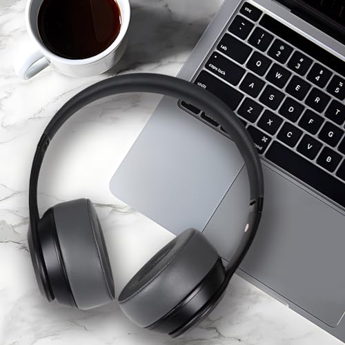 Thicker Ear Pads Cushions for Beats Solo 2 & Solo 3 Headphones Earpads | Solo 2.0/Solo 3.0 Wireless & Wired Covers with Stronger Adhesive Thicker Foam(Grey) - color: Gray