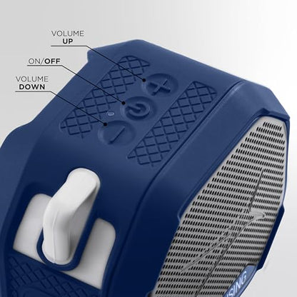 Altec Lansing HYDRATREK Magnetic Bluetooth Speaker, Waterproof IP67, Portable Speaker, True Wireless Pairing, USB-C Quick Charge, 3.7V 400mAh Battery, Voice Assistant, Perfect for Any Adventure - color: Periwinkle Blue/White