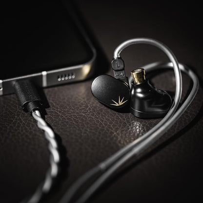 Moondrop CHU II DSP Headphones High Performance Dynamic Driver USB-C in-Ear Monitors Type-C with Microphone Earphone