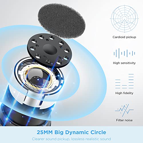 Bietrun UHF Wireless Microphone with 1/4'' Plug Rechargeable Receiver - color: Battery Microphone-WXM31-2