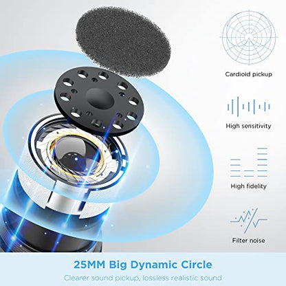 Bietrun UHF Wireless Microphone with 1/4'' Plug Rechargeable Receiver - color: Battery Microphone-WXM31-2