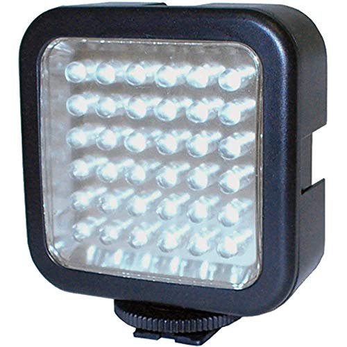 Mini Shotgun Microphone with LED Light and C-Bracket Mount