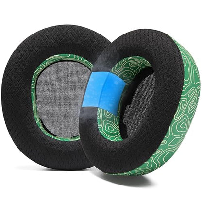 WC Freeze Nova Pro Wireless - Earpads for Arctis Nova Pro Wireless & More | Made by Wicked Cushions | Also fits SteelSeries Nova Elite & Nova Pro Omni(Doesn't Fit Other Models) | Emerald Tide - color: Emerald Tide