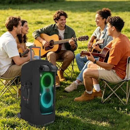 Speaker Carry Cover Travel Bag Compatible with JBL Party Box 320 | Portable Speaker Dust Case Fits for JBL Party Box 320 for Outdoor Travel - size: For JBL Partybox 320