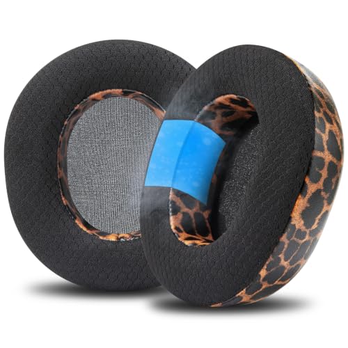 WC Freeze Nova Pro Wireless - Earpads for Arctis Nova Pro Wireless & More | Made by Wicked Cushions | Also fits SteelSeries Nova Elite & Nova Pro Omni(Doesn't Fit Other Models) | Leopard - color: Leopard