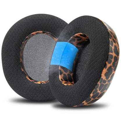 WC Freeze Nova Pro Wireless - Earpads for Arctis Nova Pro Wireless & More | Made by Wicked Cushions | Also fits SteelSeries Nova Elite & Nova Pro Omni(Doesn't Fit Other Models) | Leopard - color: Leopard