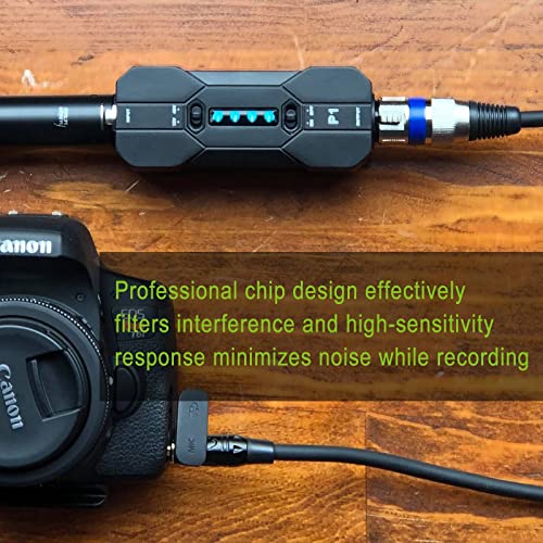 Xvive P1 Phantom Power Supply 48V/12V Switch,Up to 40 Hours of Use,Rechargeable Portable Phantom Power for Condenser/Shotgun Microphones, Mic Preamp, Recording Studios - size: P1 without XLR