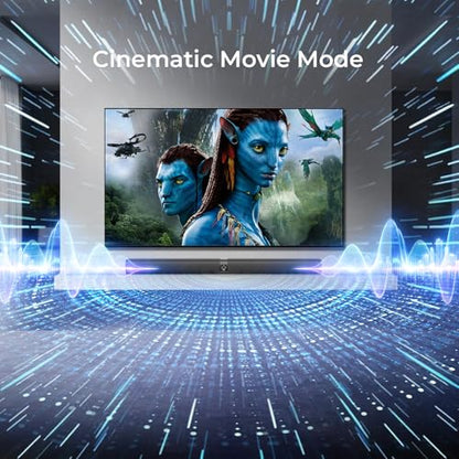 Sound Bar for Smart TV, Soundbar with Bluetooth/ARC/Opt/AUX Connect, Auto Volume Boost, 3 Equalizer Modes, 2 in 1 Detachable Soundbar for TV/PC/Gaming/Projectors - size: 31" Soundbar Only
