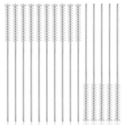15Pcs Hearing Aid Cleaning Brush Kit, Extremely Fine Small Holes Cleaner, Reusable Vent Tube Cleaning Brush for Hearing Amplifiers Earbuds Headphones