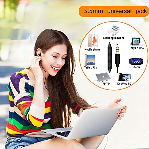 Sleep Headphones, MAXROCK Ultra Soft Comfortable In-ear Earphones w Mic and Volume Control Sound Blocking Earplugs Earbuds for Sleeping, Snoring, Bedtime, Relaxation, Air Travel, Insomnia & Meditation - color: Black with Volume Control