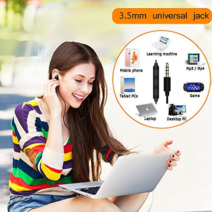 Sleep Headphones, MAXROCK Ultra Soft Comfortable In-ear Earphones w Mic and Volume Control Sound Blocking Earplugs Earbuds for Sleeping, Snoring, Bedtime, Relaxation, Air Travel, Insomnia & Meditation - color: Black with Volume Control