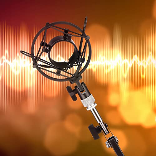 8 Pcs Mic Stand Adapter 5/8 Female to 3/8 Male, 3/8 Female to 5/8 Male, 5/8 to 1/4 and 1/4 to 5/8 Screw Mic Thread Adapter Set for Microphone(Silver) - color: Silver