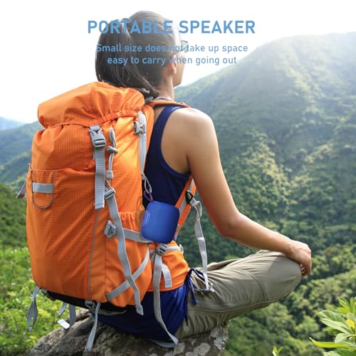 Portable Bluetooeh Speaker Wireless Mini IPX7 Waterproof Speaker 24H Playtime 360° Stereo Surround Sound Bass Small Speakers for Outdoor Travel(Blue)