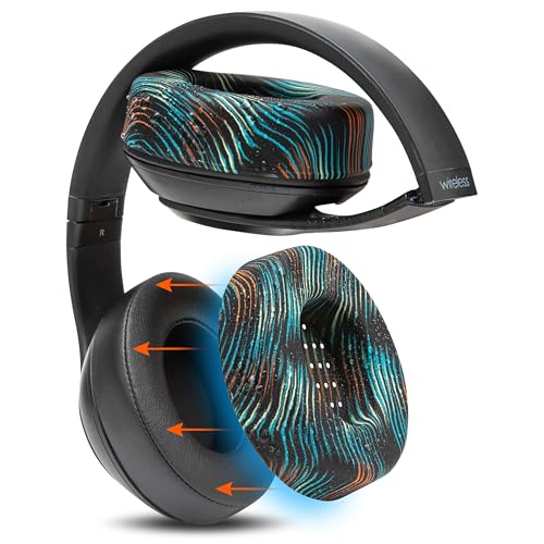WC SweatZ Studio - Patented Covers for Beats Studio 3 (A1914) & 2 (B0500) | Made by Wicked Cushions | Made with Premium Silicone | Also fits B0501 | The Simulation - color: The Simulation